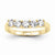 14k Yellow Gold Diamond Wedding Band