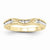 14k Yellow Gold Diamond Wedding Band