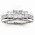 14k White Gold Diamond Engagement Ring