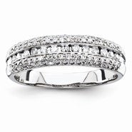 14k White Gold Diamond Ring