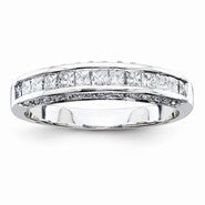 14k White Gold Diamond Ring