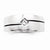 14k White Gold Diamond Men's Ring