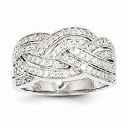 14k White Gold Diamond Ring