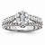 14k White Gold Diamond Engagement Ring