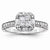14k White Gold Diamond Engagement Ring