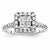 14k White Gold Diamond Engagement Ring