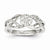 14k White Gold Diamond Ring