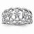 14k White Gold Diamond Ring