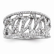 14k White Gold Diamond Ring