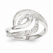 14k White Gold Diamond Ring