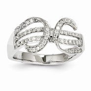 14k White Gold Diamond Ring
