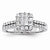 14k White Gold Diamond Ring
