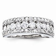 14k White Gold Diamond Ring
