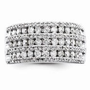 14k White Gold Diamond Ring