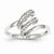 14k White Gold Diamond Fashion Ring