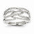 14k White Gold Diamond Fashion Ring