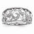 14k White Gold Diamond Fashion Ring