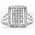 14k White Gold Diamond Fashion Ring