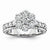 14k White Gold Diamond Engagement Ring