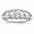 14k White Gold Diamond Fashion Ring