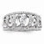 14k White Gold Diamond Fashion Ring