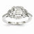 14k White Gold Diamond Ring