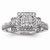 14k White Gold Diamond Ring