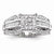14k White Gold Diamond Ring