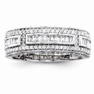 14k White Gold Diamond Ring