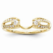 14k Yellow Gold Diamond Ring