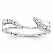 14k White Gold Diamond Ring