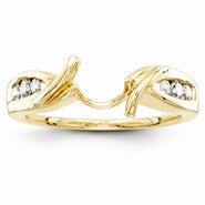 14k Yellow Gold Diamond Ring