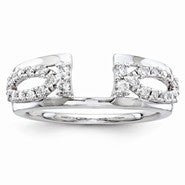14k White Gold Diamond Ring