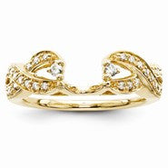 14k Yellow Gold Diamond Ring