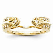 14k Yellow Gold Diamond Ring