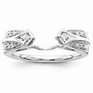 14k White Gold Diamond Ring