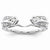 14k White Gold Diamond Ring