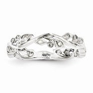 14k White Gold Diamond Ring