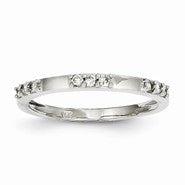 14k White Gold Diamond Ring