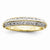 14k Yellow Gold Diamond Wedding Band