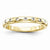 14k Yellow Gold Diamond Wedding Band