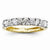 14k Yellow Gold Diamond Wedding Band