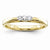 14k Yellow Gold Diamond Wedding Band