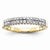 14k Yellow Gold Diamond Wedding Band