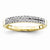 14k Yellow Gold Diamond Wedding Band