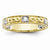 14k Yellow Gold Diamond Wedding Band