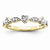 14k Yellow Gold Diamond Wedding Band