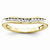 14k Yellow Gold Diamond Wedding Band