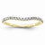 14k Yellow Gold Diamond Wedding Band