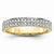 14k Yellow Gold Diamond Wedding Band